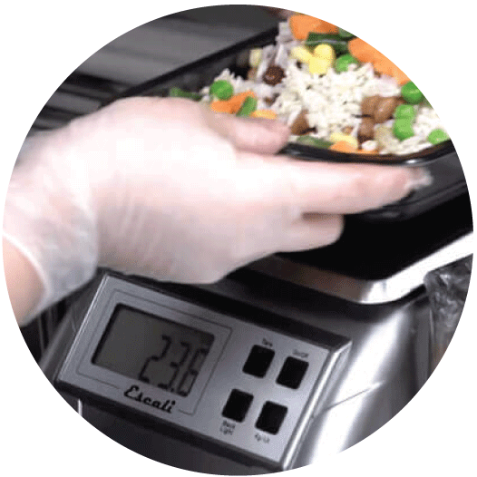 Your tasty weight gain Meals are Carefully Portioned