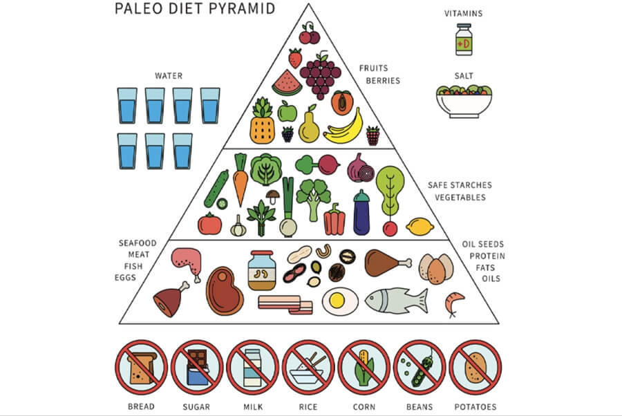 Paleo Diet Plan Food Pyramid 