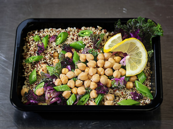 quinoa kale salad meal