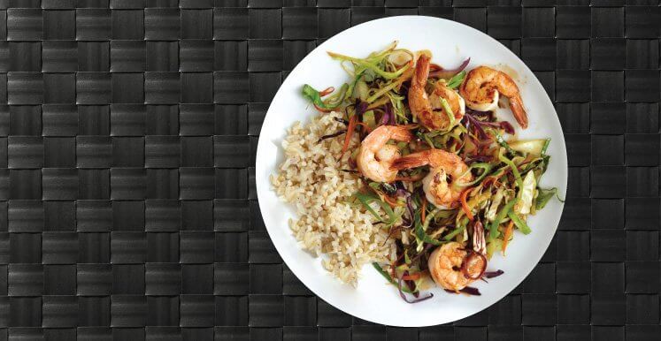 Pescatarian Couscous Prawns