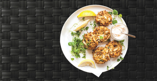 Pescatarian Crab Cakes