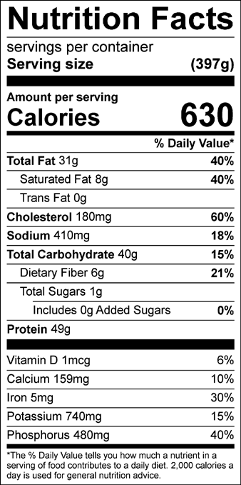 Asparagus Turkey & Farro Dialysis Nutrition